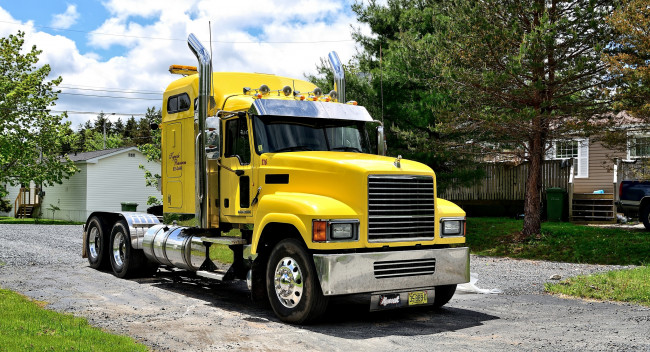 Обои картинки фото автомобили, mack, грузовик