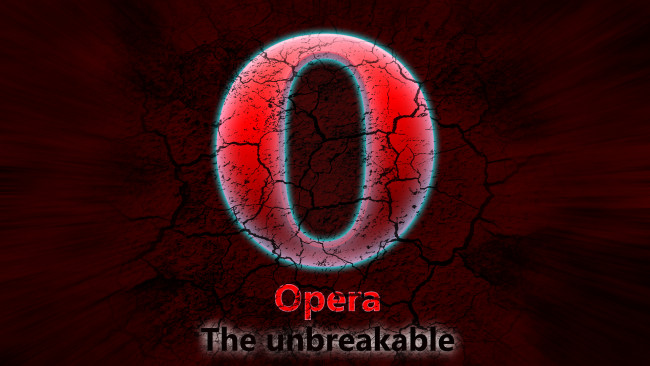 Обои картинки фото компьютеры, opera, фон, логотип