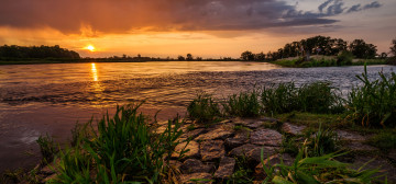 Картинка природа восходы закаты простор