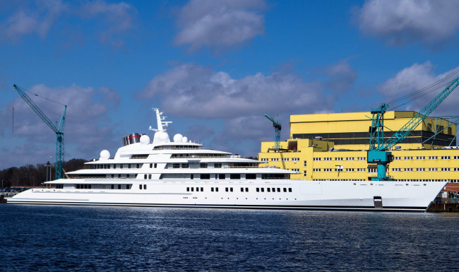 Обои картинки фото azzam, корабли, Яхты, суперяхта