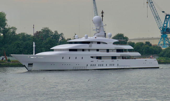 Обои картинки фото my ilona, корабли, Яхты, суперяхта