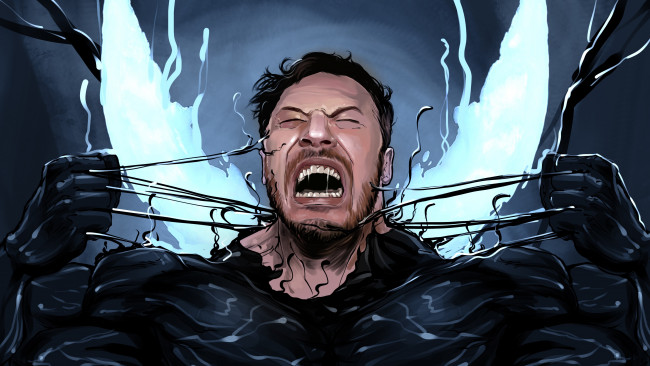 Обои картинки фото рисованное, кино, веном