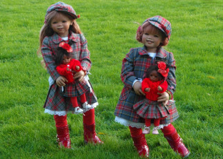 Картинка разное игрушки куклы