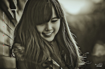 обоя календари, компьютерный дизайн, 2020, девушка, улыбка, лицо, женщина, calendar, азиатка