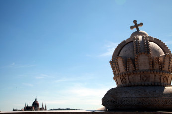 Картинка города будапешт+ венгрия корона