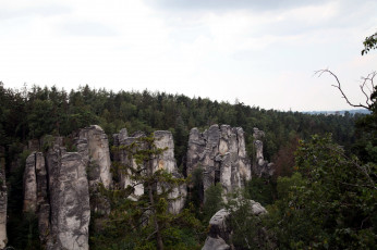 Картинка заповедник+чешский+рай природа горы заповедник чешский рай