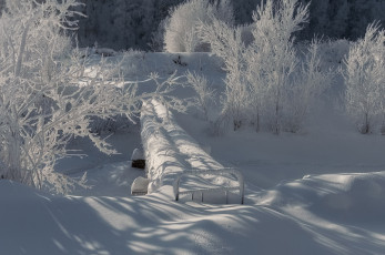 Картинка природа зима снег сугробы