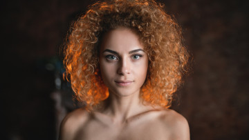 Картинка девушки -+лица +портреты взгляд локоны