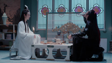 Картинка кино+фильмы the+untamed лань ванцзи вэй усянь стол еда