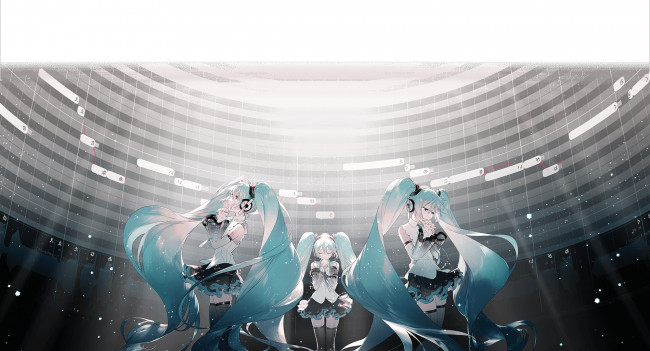 Обои картинки фото аниме, vocaloid