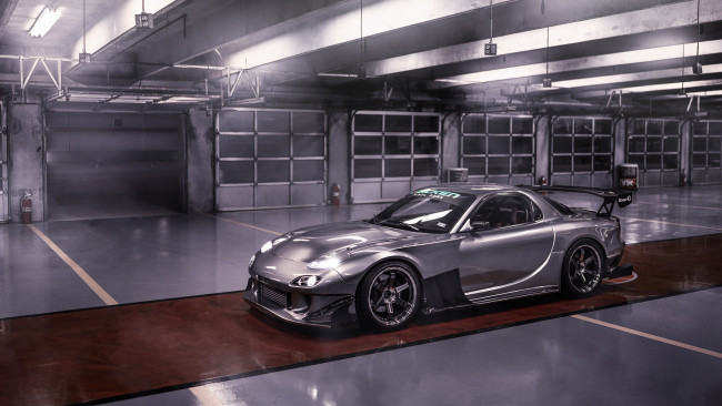 Обои картинки фото автомобили, mazda, rx-7