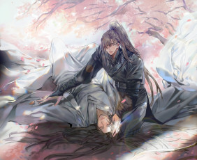 Картинка аниме the+husky+and+his+white+cat+shizun the husky and his white cat shizun