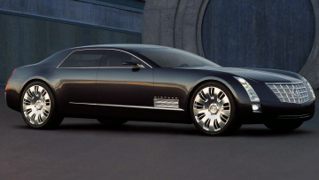 Картинка автомобили cadillac кадиллак темный