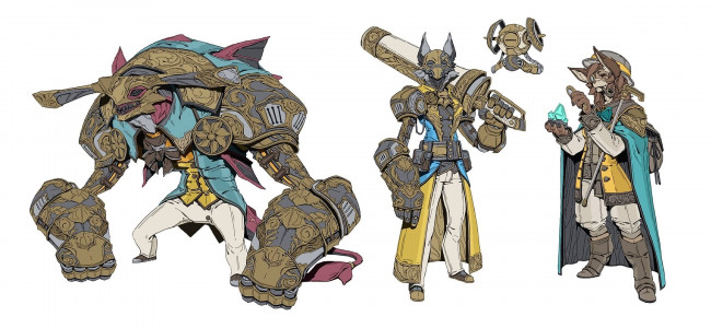 Обои картинки фото аниме, оружие,  техника,  технологии, существа, механизмы