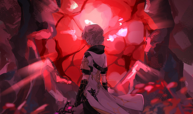 Обои картинки фото аниме, genshin impact, genshin, impact