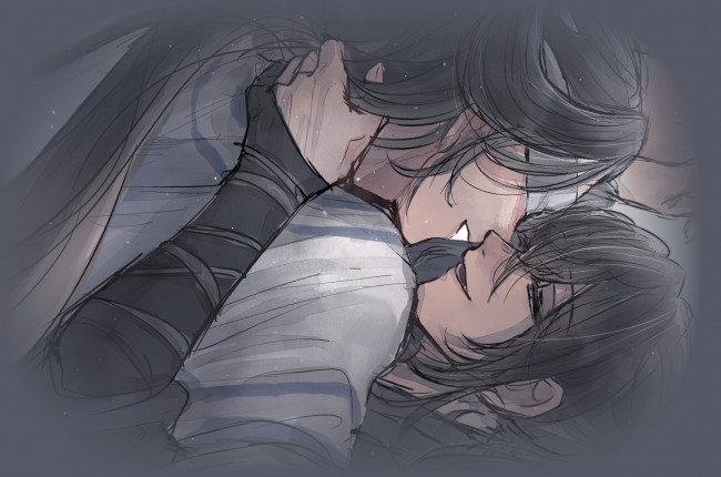 Обои картинки фото сюэ ян и сяо синчень, аниме, mo dao zu shi, the, untamed, неукротимый, повелитель, чэньцин, мосян, тунсю, mo, dao, zu, shi, магистр, дьявольского, культа