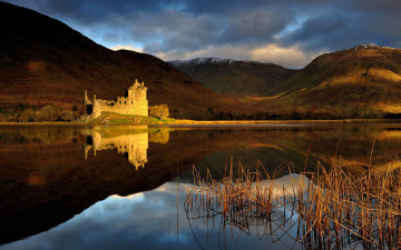 обоя kilchurn castle, scotland, города, замки англии, kilchurn, castle