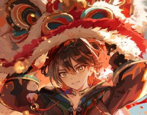 Картинка аниме genshin+impact геншин