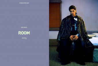 Картинка мужчины xiao+zhan актер плащ кровать