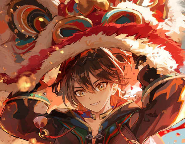 Обои картинки фото аниме, genshin impact, геншин