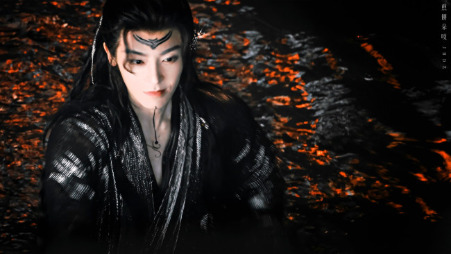 Обои картинки фото кино фильмы, fangs of fortune, демон, искры