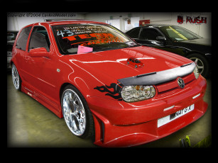 Картинка volkswagen golf автомобили