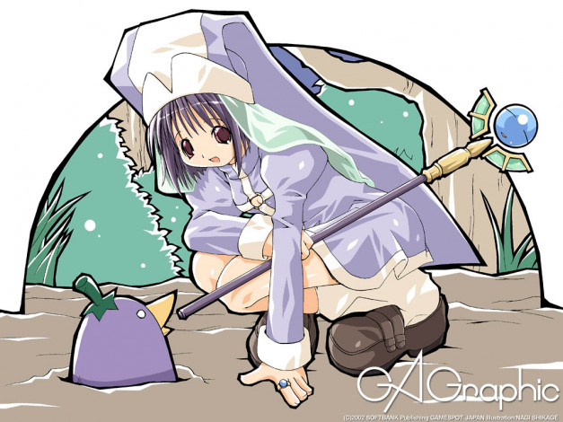 Обои картинки фото аниме, gagraphic