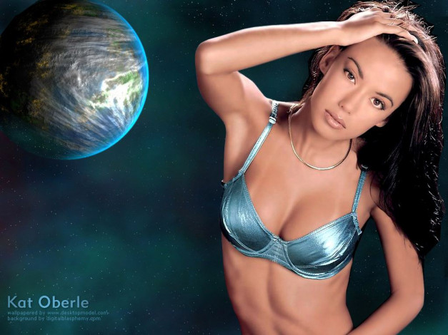 Обои картинки фото Kat Oberle, девушки