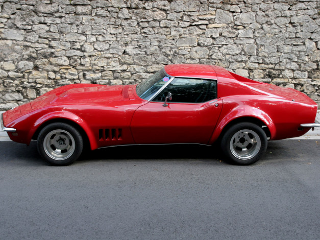 Обои картинки фото автомобили, corvette