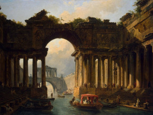 Картинка hubert robert рисованные