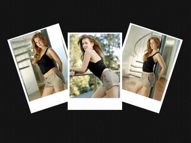 Обои картинки фото Isla Fisher, девушки