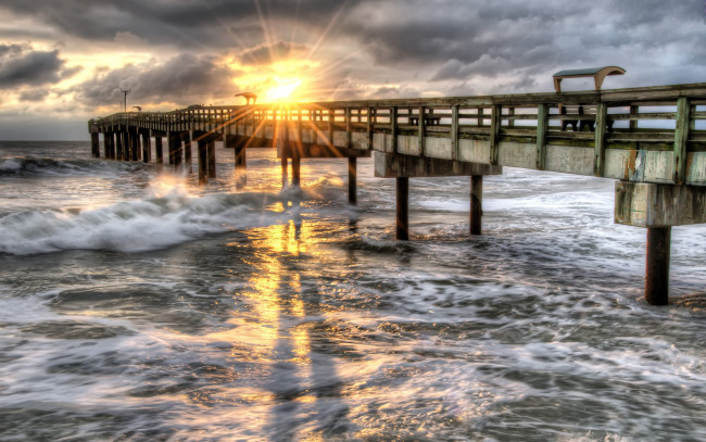 Обои картинки фото природа, восходы, закаты