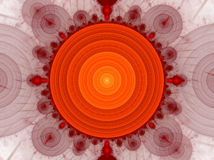 Картинка 3д графика fractal фракталы узор