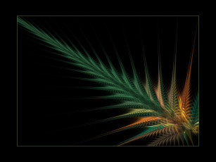 Картинка 3д графика fractal фракталы узор