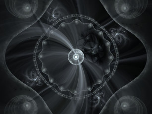 Картинка 3д графика fractal фракталы узор фон