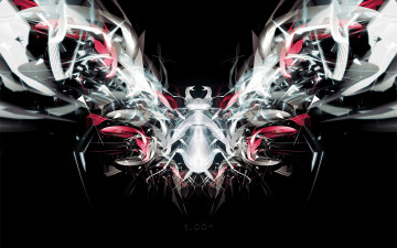 Картинка 3д графика abstract абстракции bloom