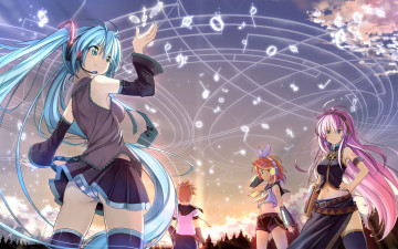 Картинка аниме vocaloid