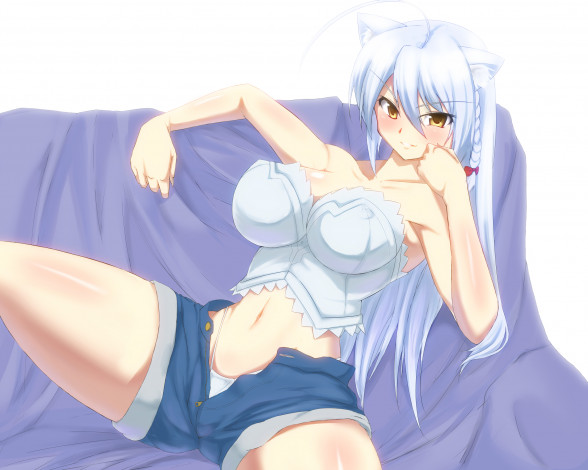 Обои картинки фото leonmitchelli, galette, des, rois, аниме, dog, days