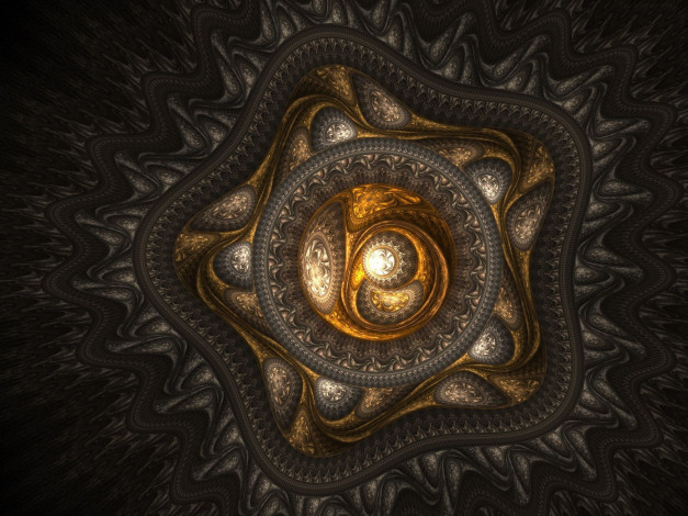 Обои картинки фото 3д, графика, fractal, фракталы, фон, узор