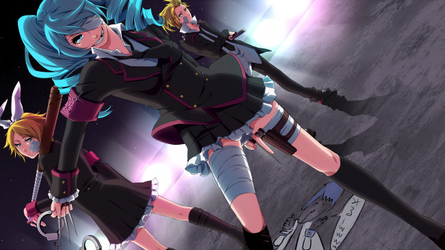 Обои картинки фото аниме, vocaloid