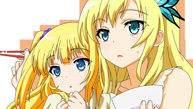 Обои картинки фото аниме, boku, wa, tomodachi, ga, sukunai, hasegawa, kobato, kashiwazaki, sena