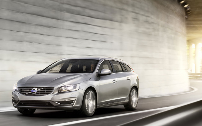 Обои картинки фото автомобили, volvo, v60