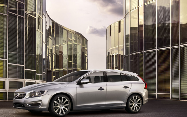 Обои картинки фото автомобили, volvo, v60