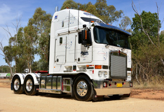 Картинка kenworth автомобили тяжелый грузовик седельный тягач