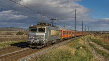 Картинка техника электрички железная дорога локомотив состав