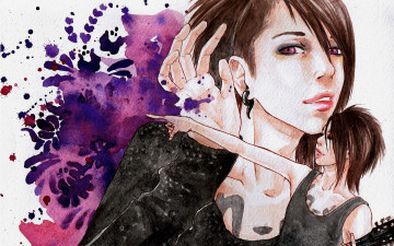 Картинка разное арты гитара парень visual kei мияви актёр певец акварель тату музыка рок miyavi азиат рисунок вижуал кей стиль