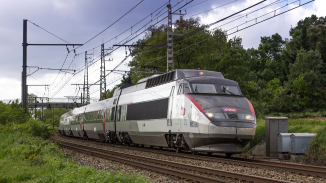 Обои картинки фото техника, поезда, железная, дорога, локомотив, состав