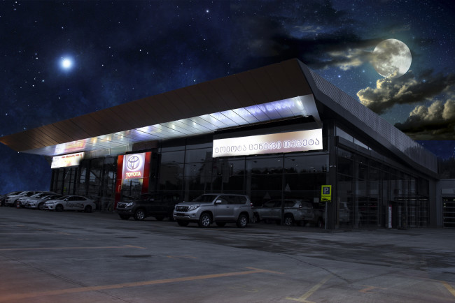 Обои картинки фото toyota, разное, сооружения,  постройки