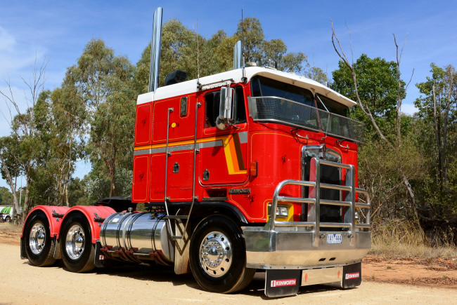 Обои картинки фото автомобили, kenworth, тяжелый, грузовик, седельный, тягач