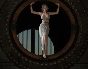 Картинка 3д+графика люди+ people девушка фон взгляд